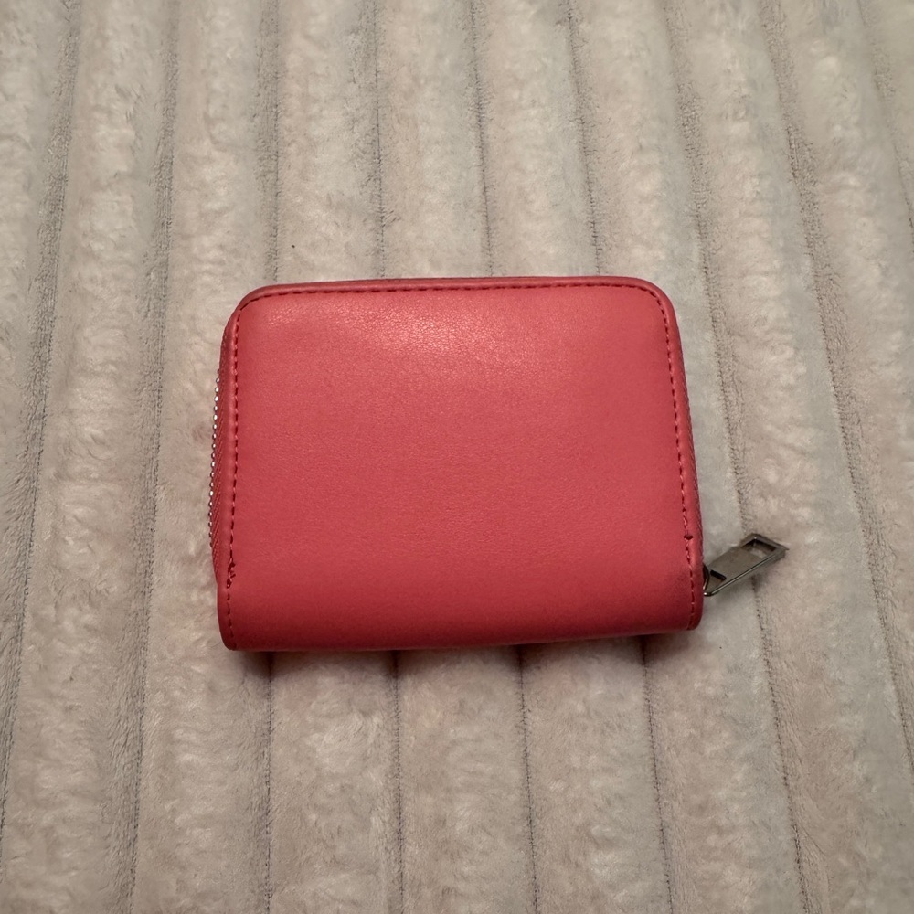 a new day Coral Zip-Around Compact Wallet